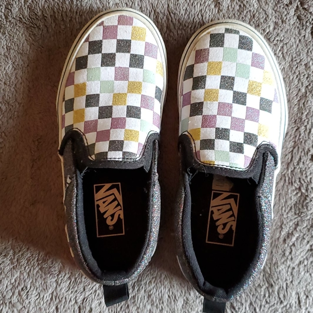 Vans checkerboard kids